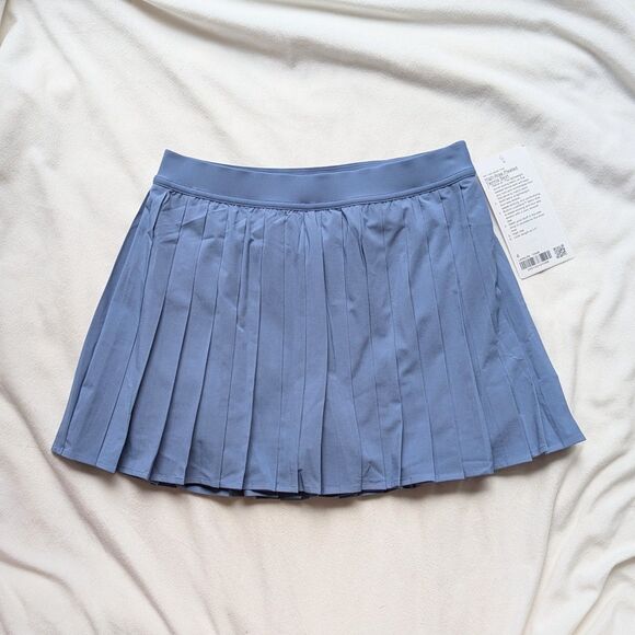 Lululemon High-Rise Pleated Tennis Skirt Oasis Blue Size 6 New with tag NWT - Picture 7 of 10